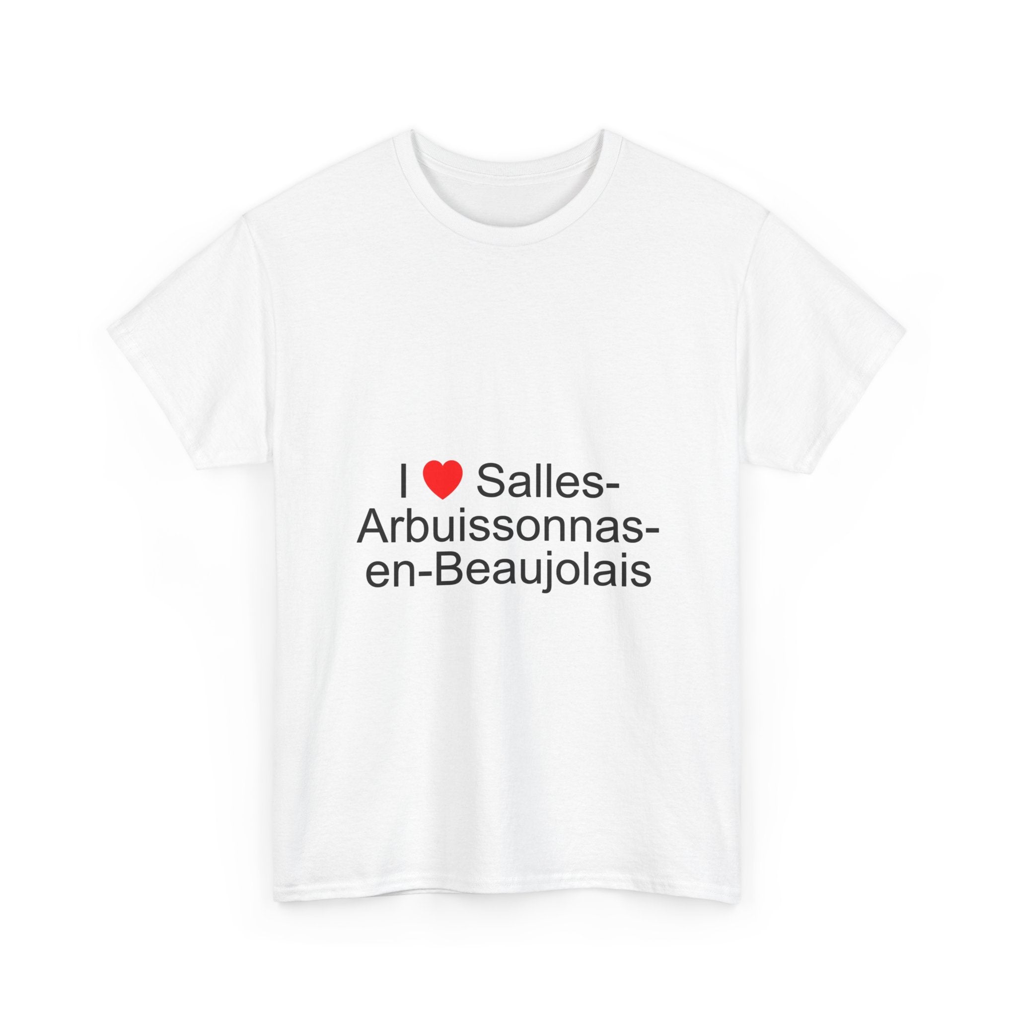 T-shirt I love salles-arbuissonnas-en-beaujolais