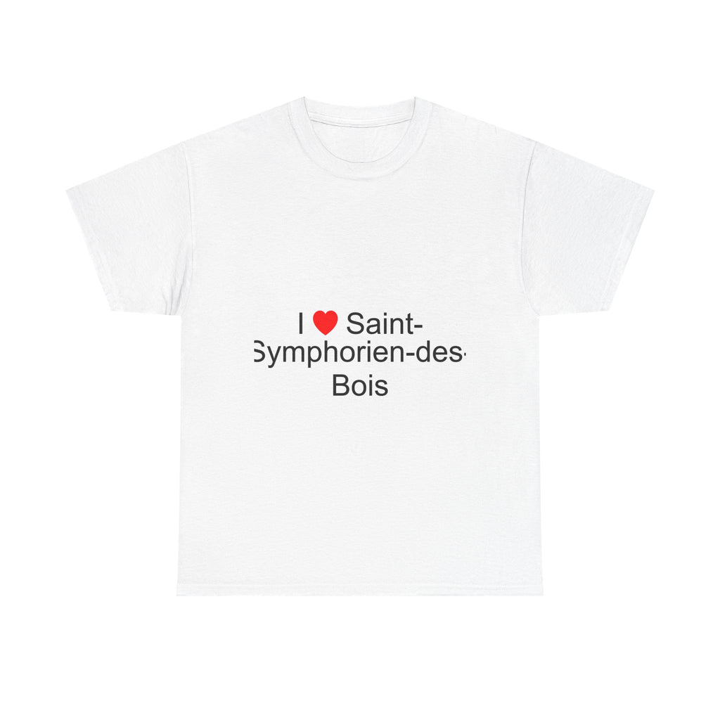 T-shirt I love saint-symphorien-des-bois