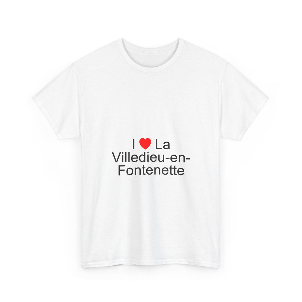 T-shirt I love la villedieu-en-fontenette