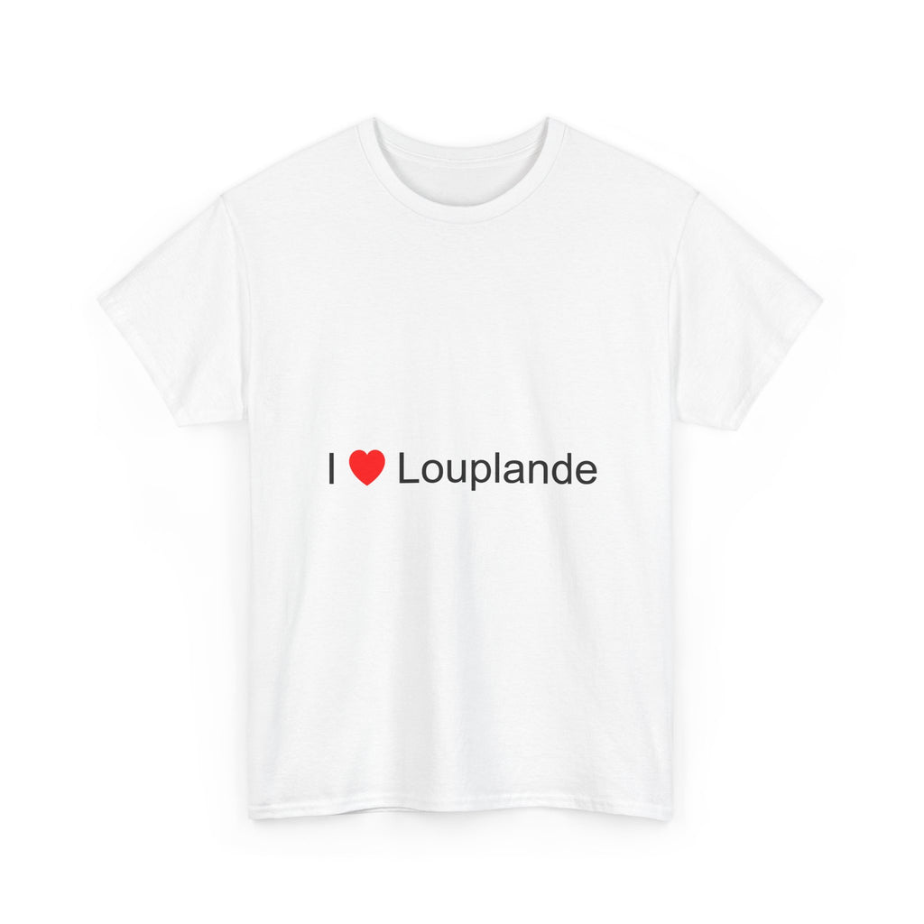 T-shirt I love louplande