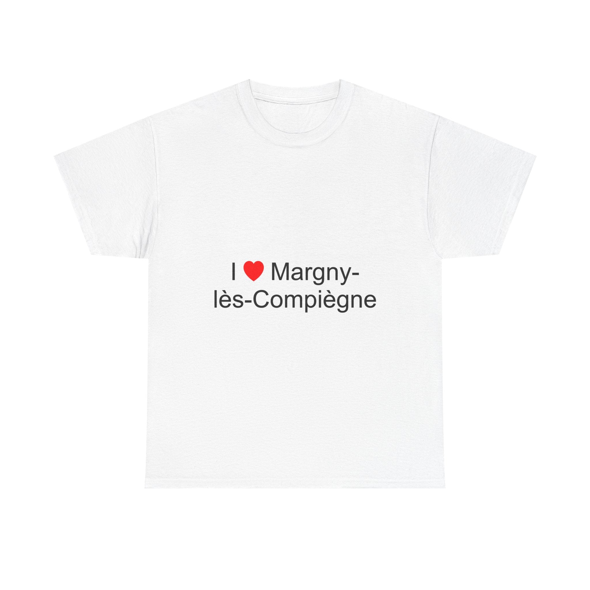 T-shirt I love margny-lès-compiègne
