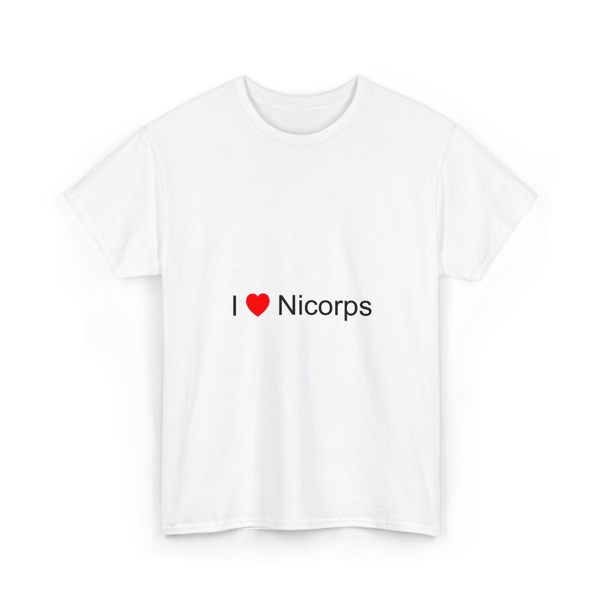 T-shirt I love nicorps