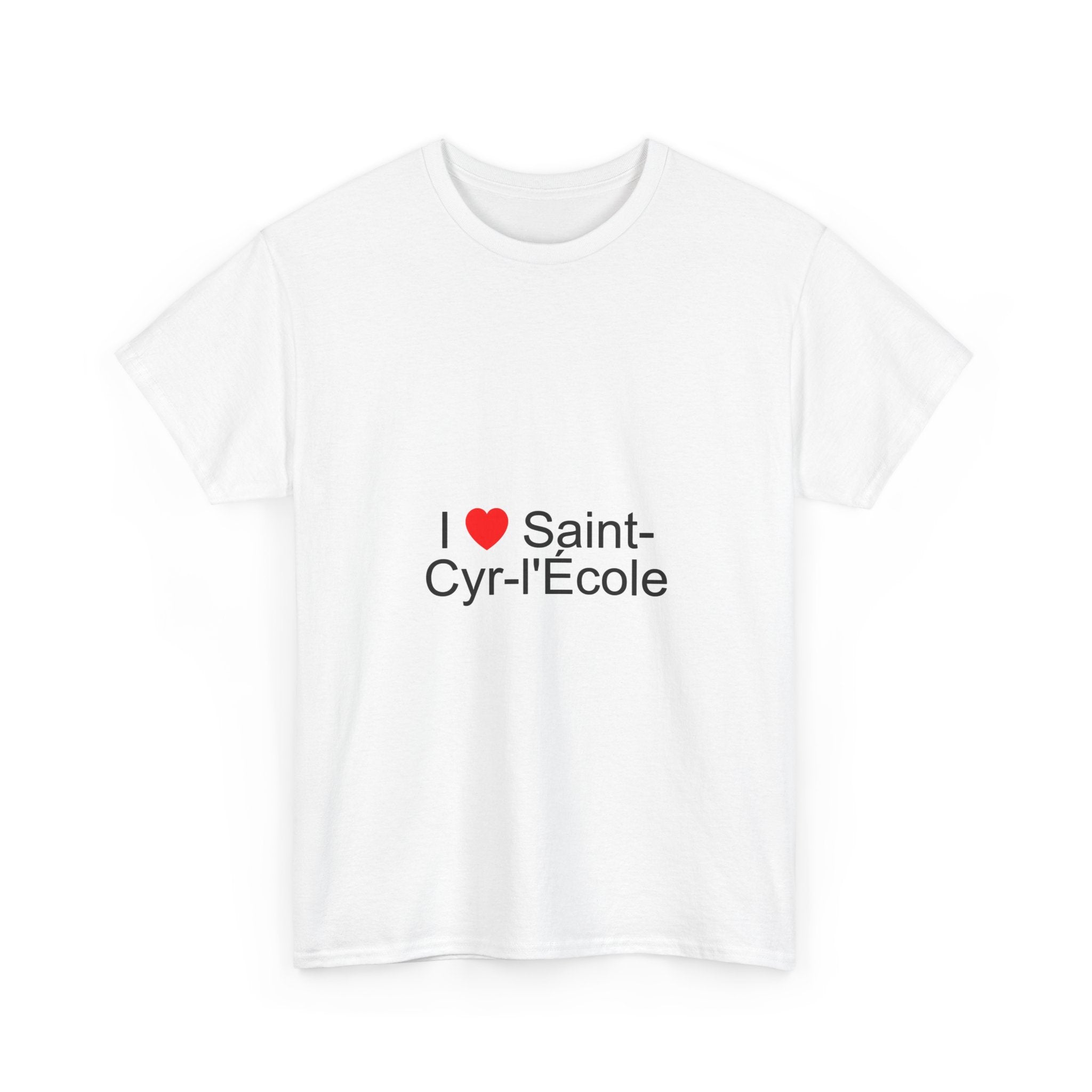 T-shirt I love saint-cyr-l'école