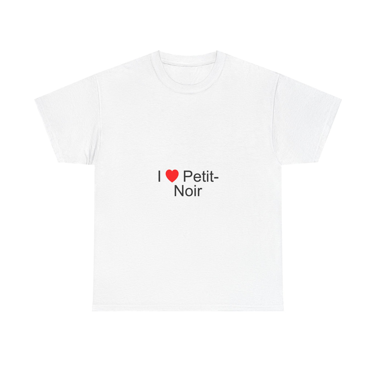 T-shirt I love petit-noir