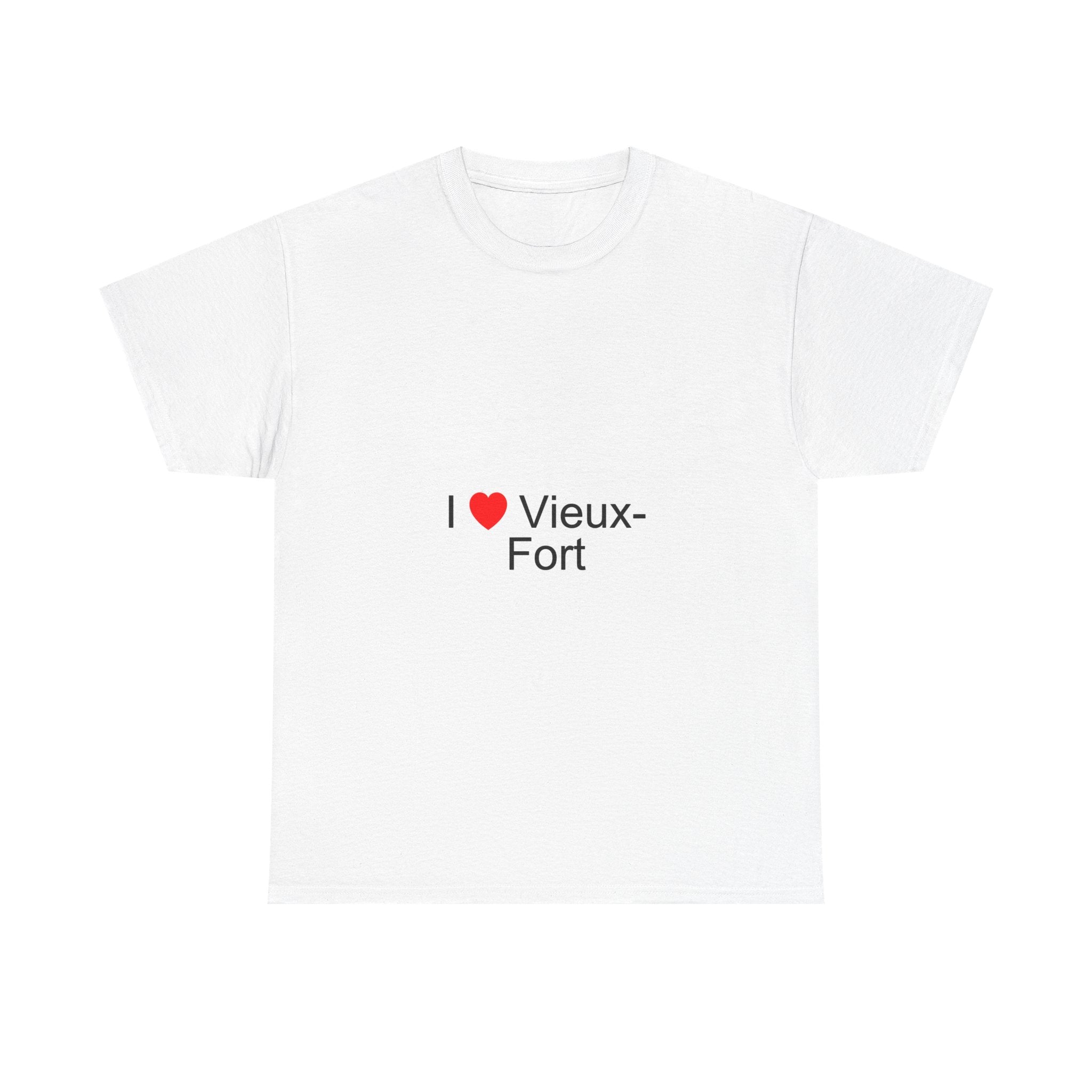 T-shirt I love vieux-fort