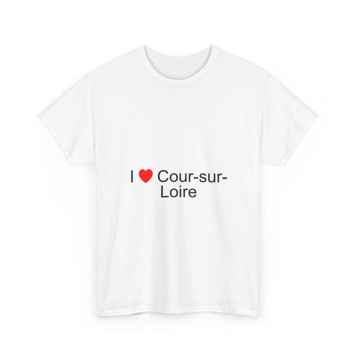 T-shirt I love cour-sur-loire