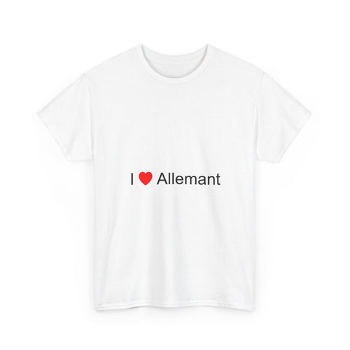 T-shirt I love Allemant