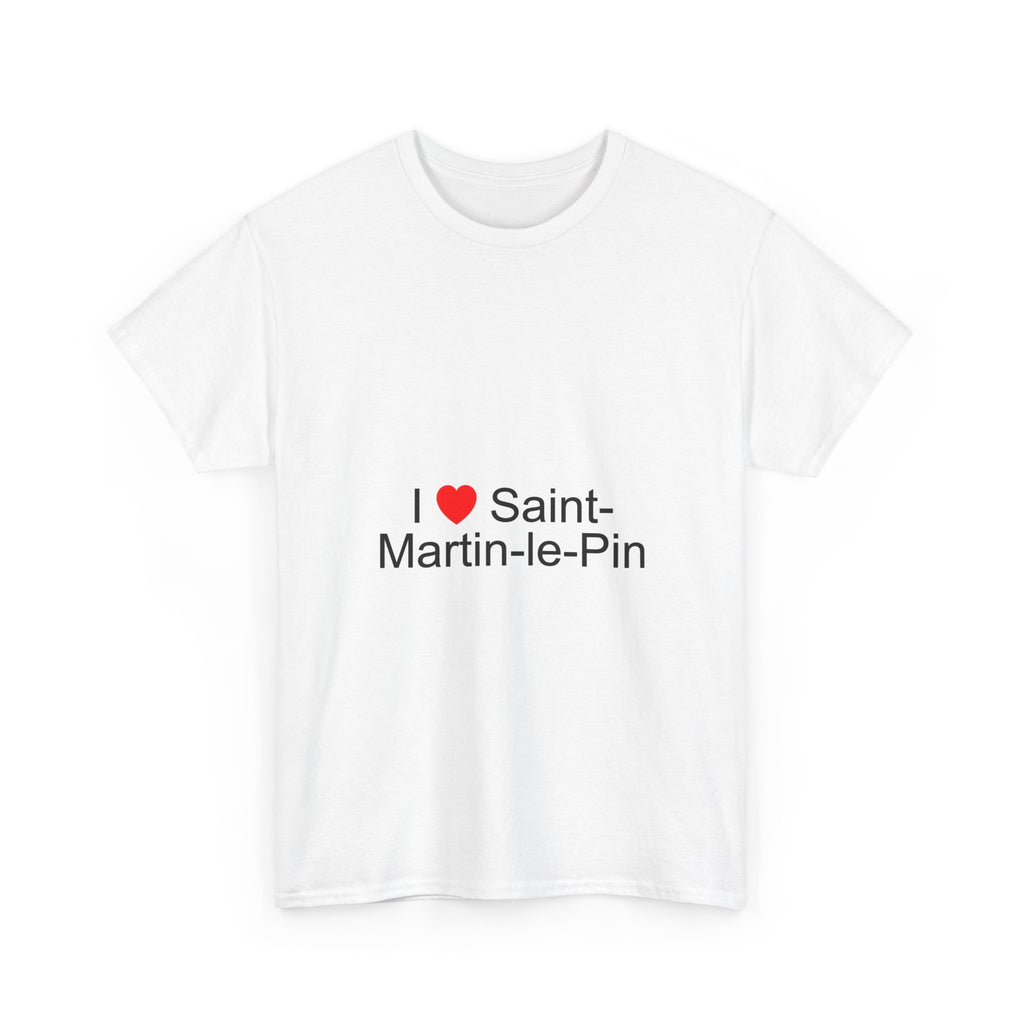 T-shirt I love saint-martin-le-pin