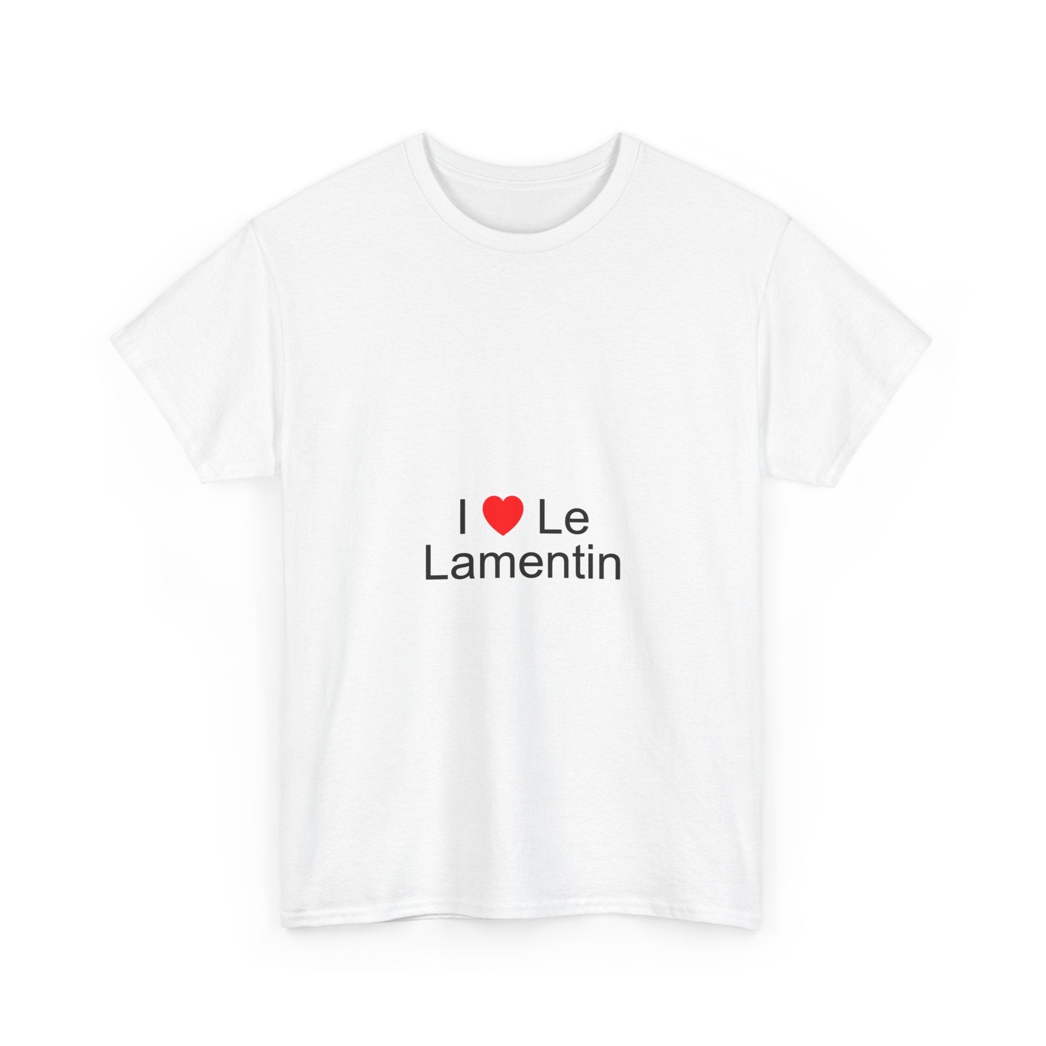 T-shirt I love le lamentin