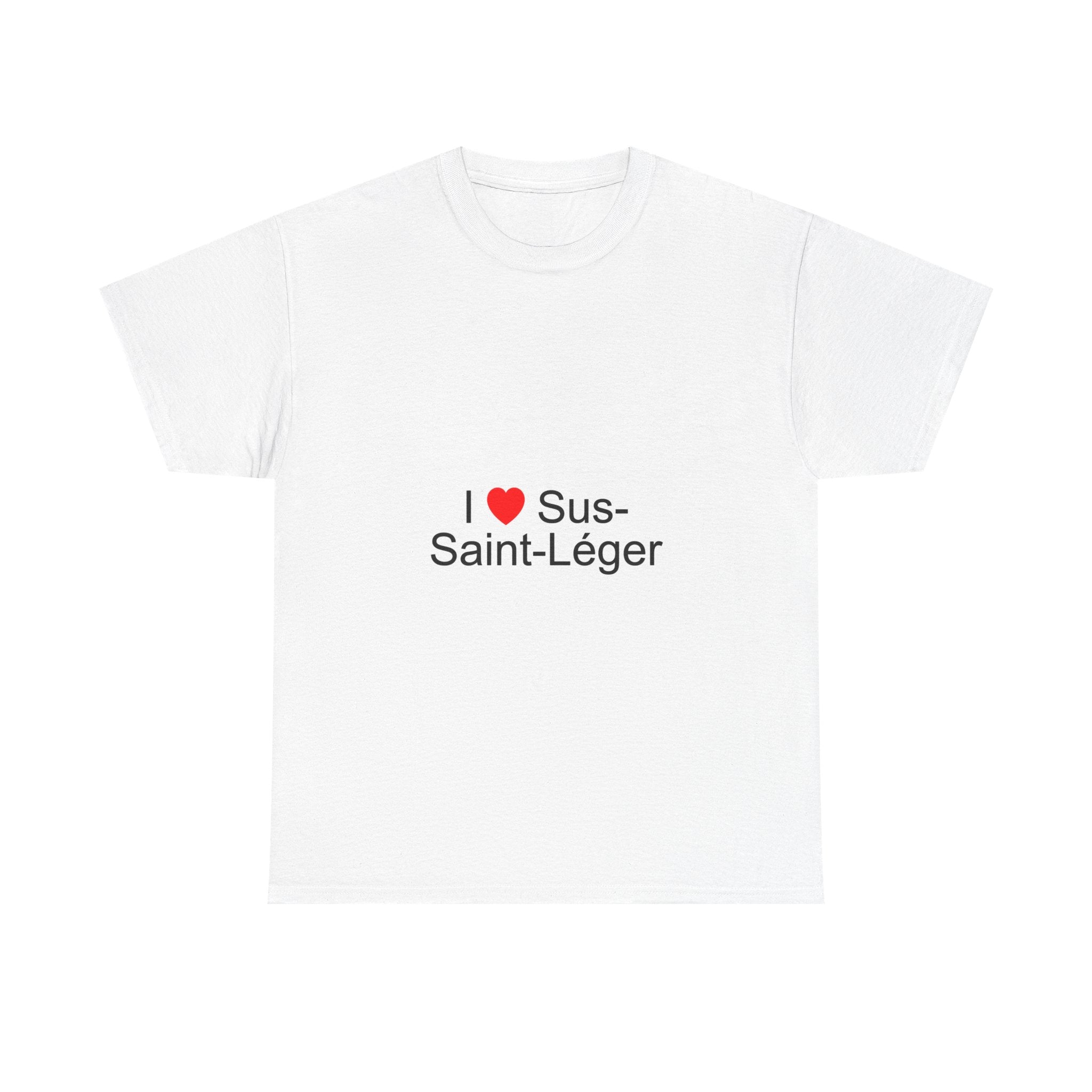 T-shirt I love sus-saint-léger