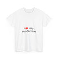 T-shirt I love ailly-sur-somme
