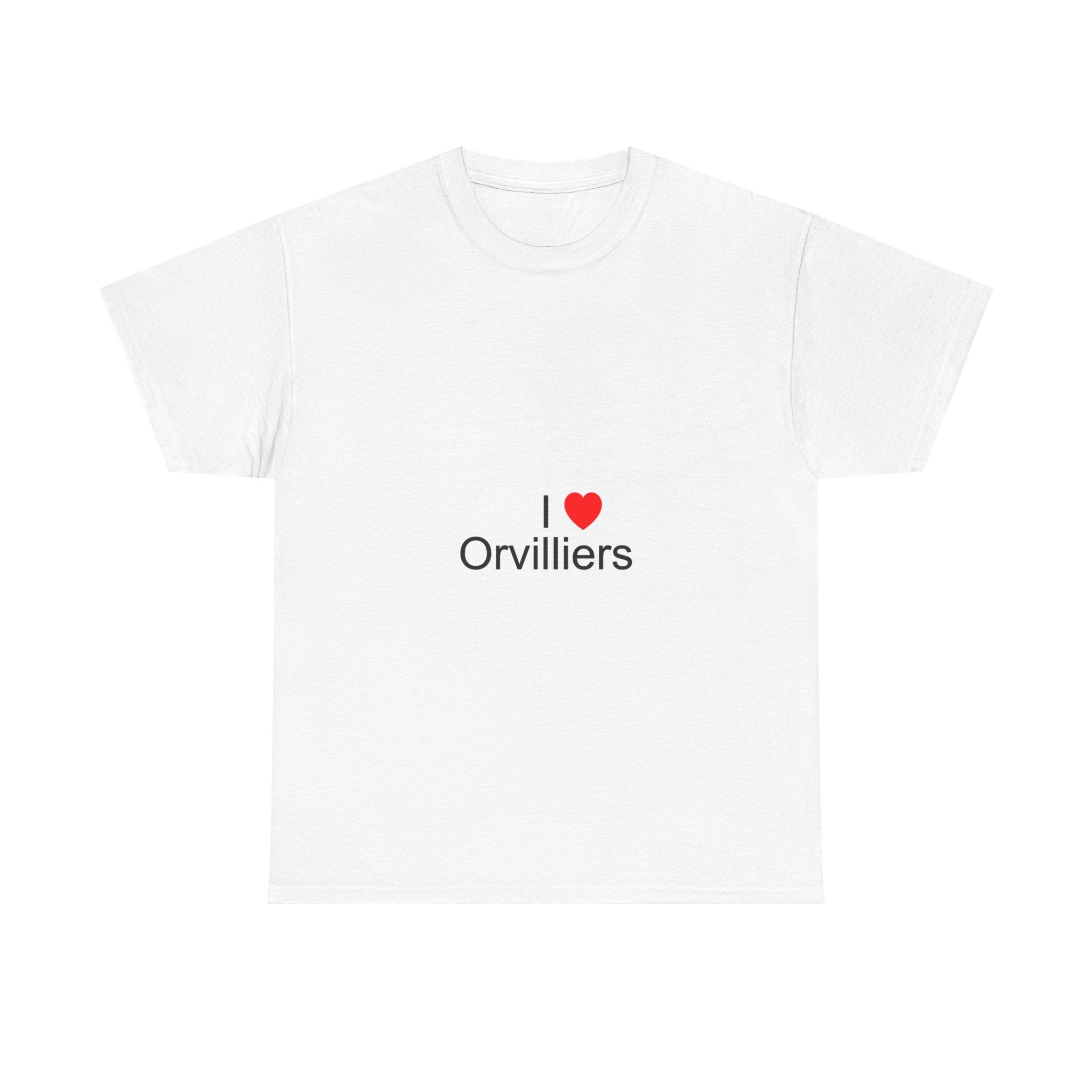 T-shirt I love orvilliers