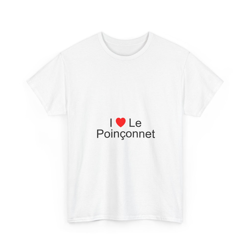 T-shirt I love le poinçonnet
