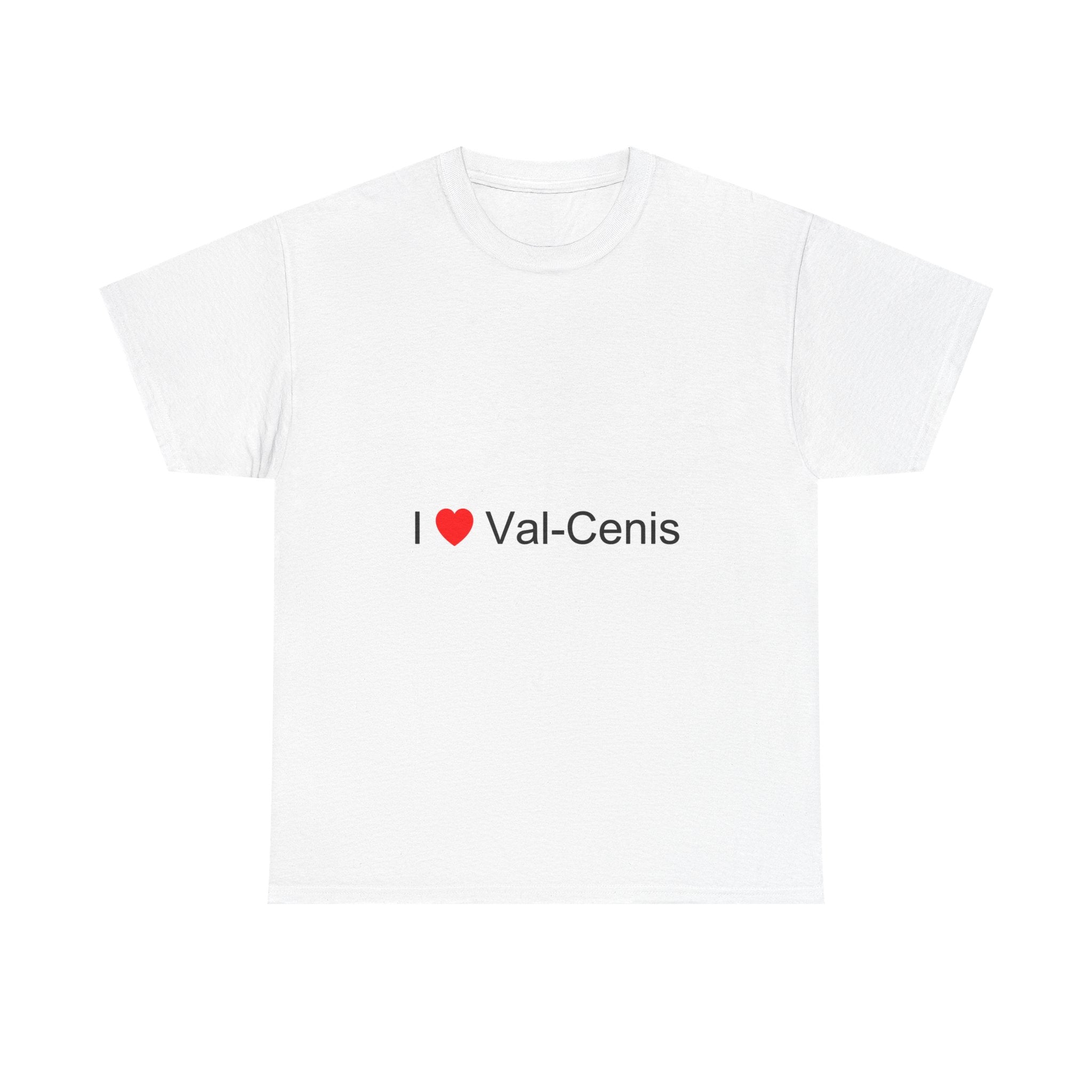 T-shirt I love val-cenis