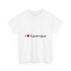 T-shirt I love Eguenigue