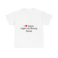 T-shirt I love saint-léger-du-bourg-denis