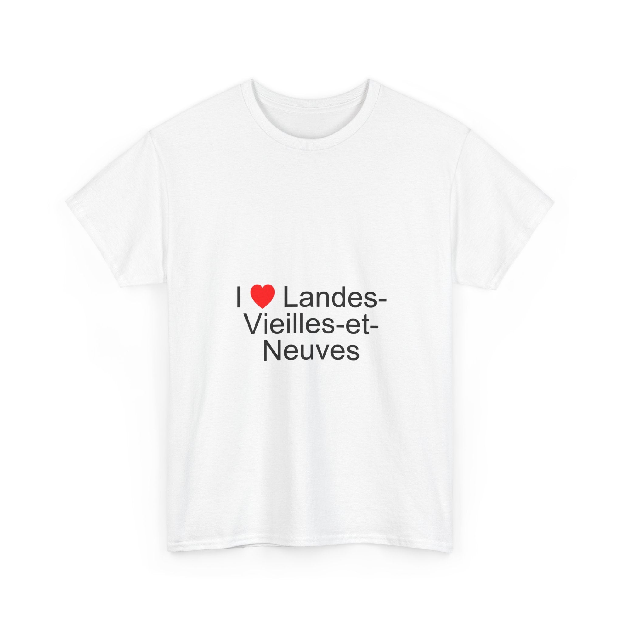 T-shirt I love landes-vieilles-et-neuves