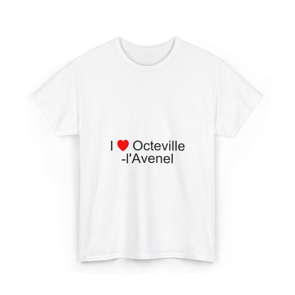 T-shirt I love octeville-l'avenel