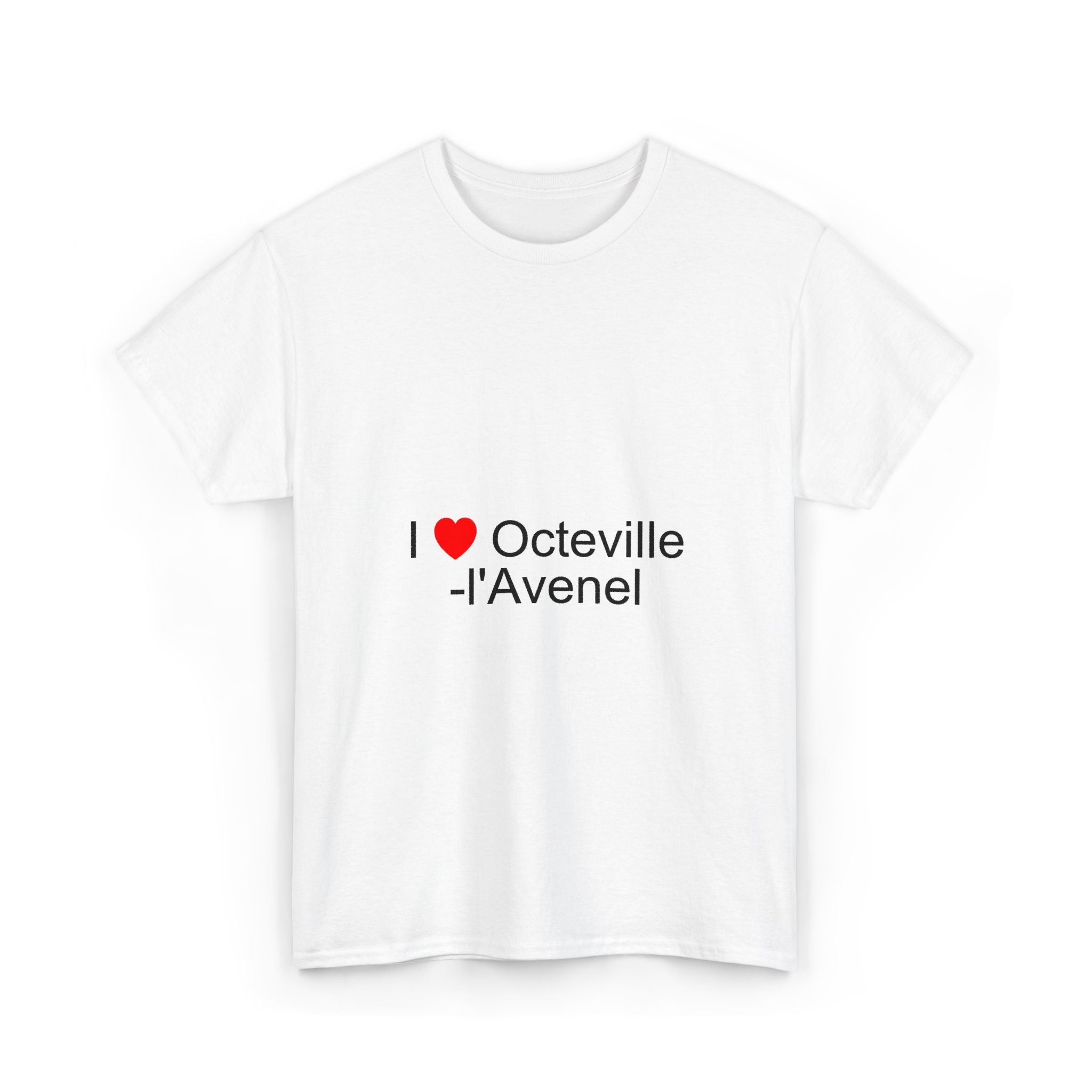 T-shirt I love octeville-l'avenel