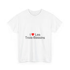 T-shirt I love Les Trois-Bassins