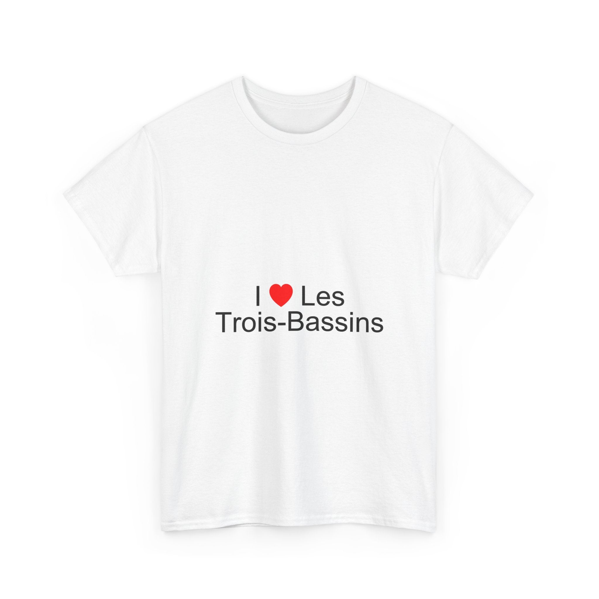 T-shirt I love les trois-bassins