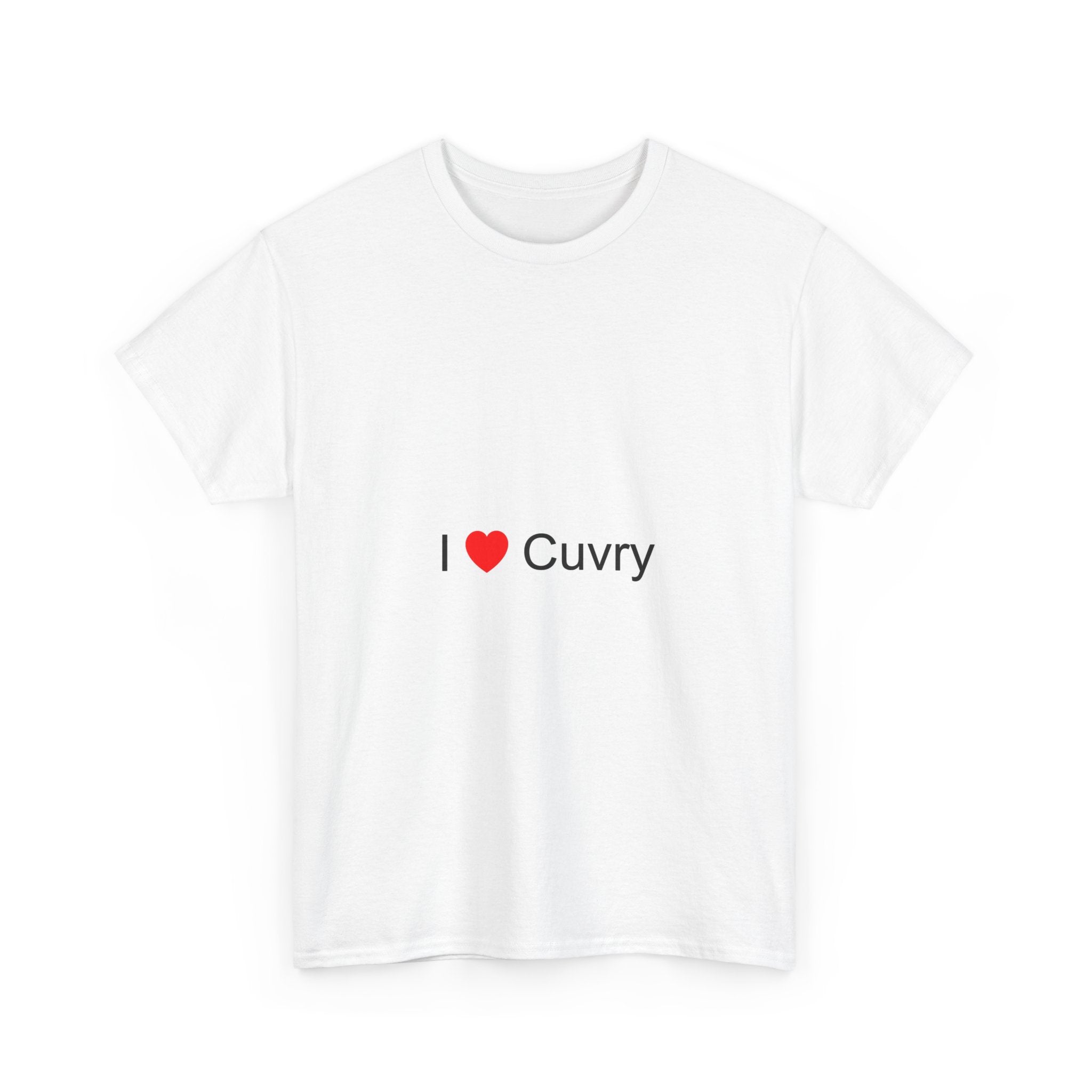 T-shirt I love cuvry