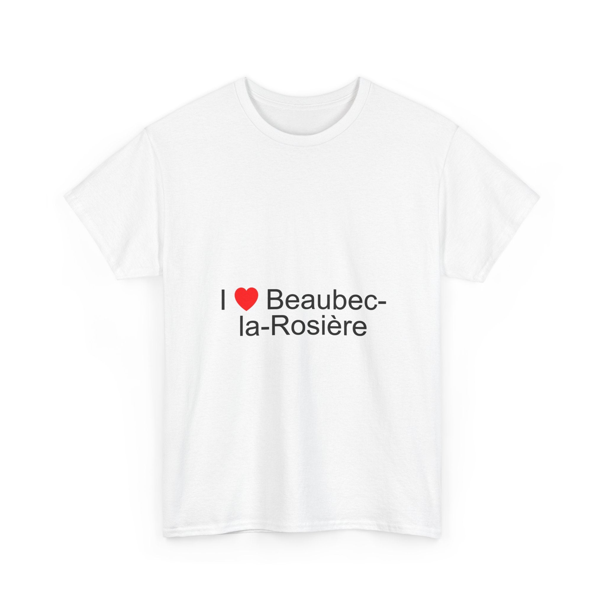 T-shirt I love beaubec-la-rosière