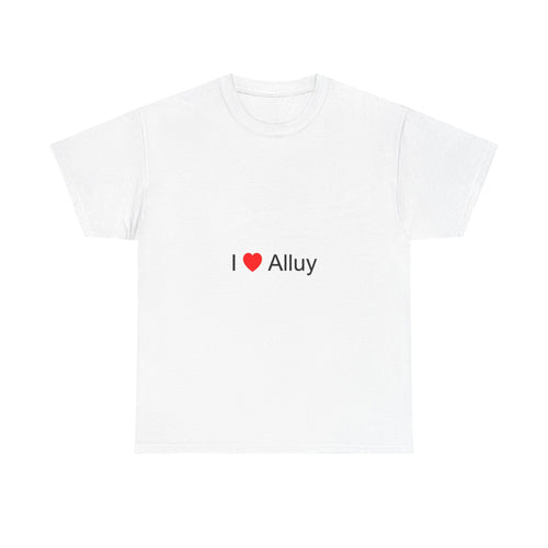 T-shirt I love alluy