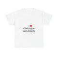 T-shirt I love villelongue-dels-monts