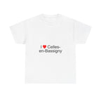 T-shirt I love Celles-en-Bassigny