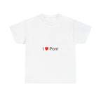 T-shirt I love Porri