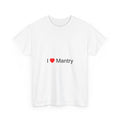 T-shirt I love mantry