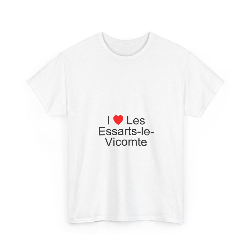 T-shirt I love les essarts-le-vicomte
