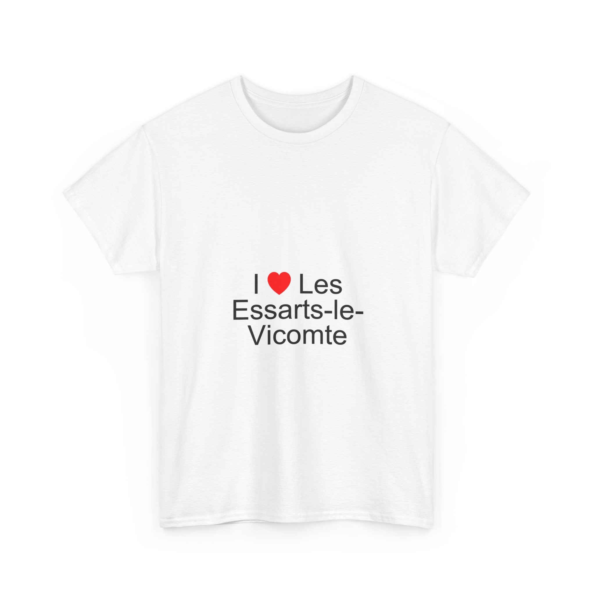 T-shirt I love les essarts-le-vicomte