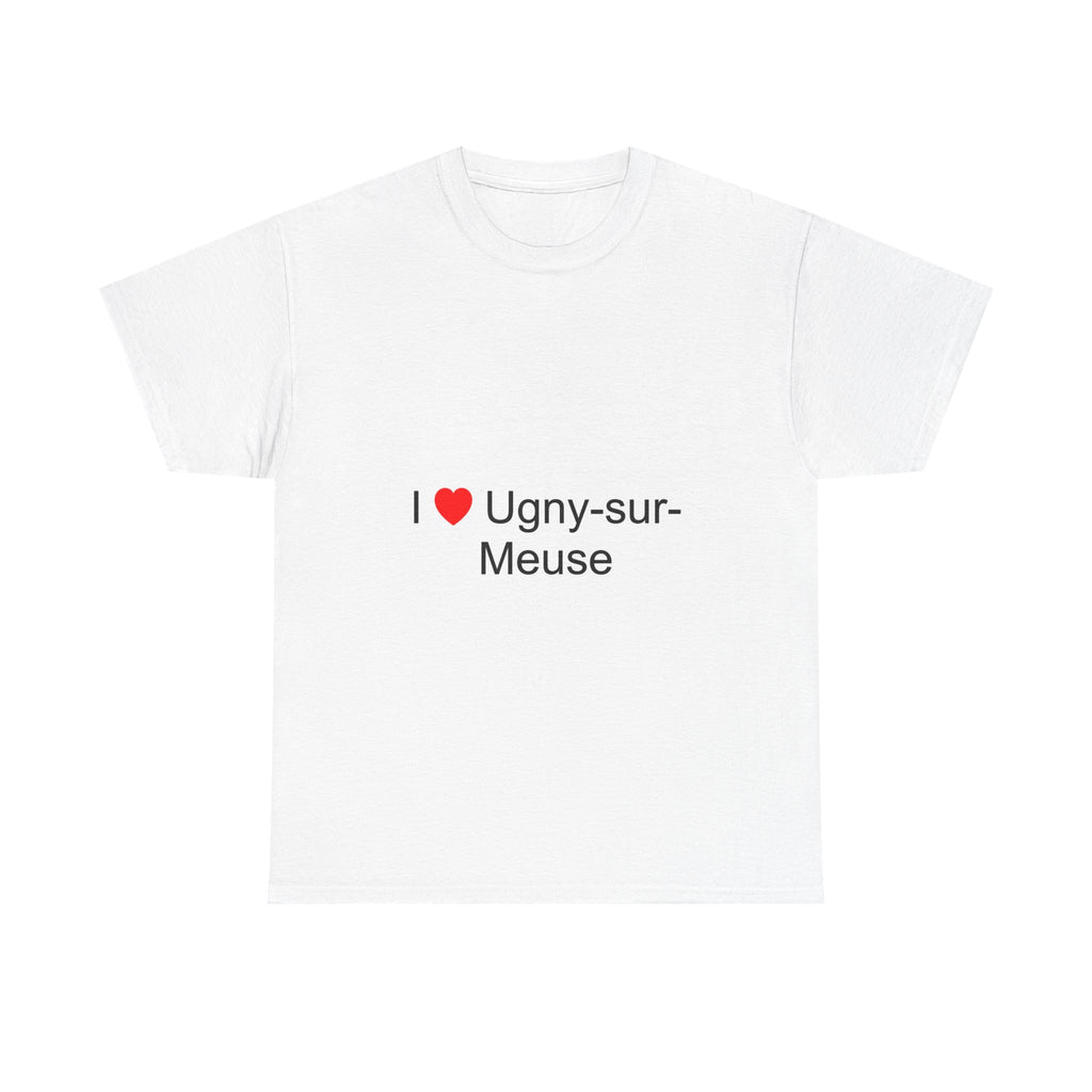 T-shirt I love ugny-sur-meuse