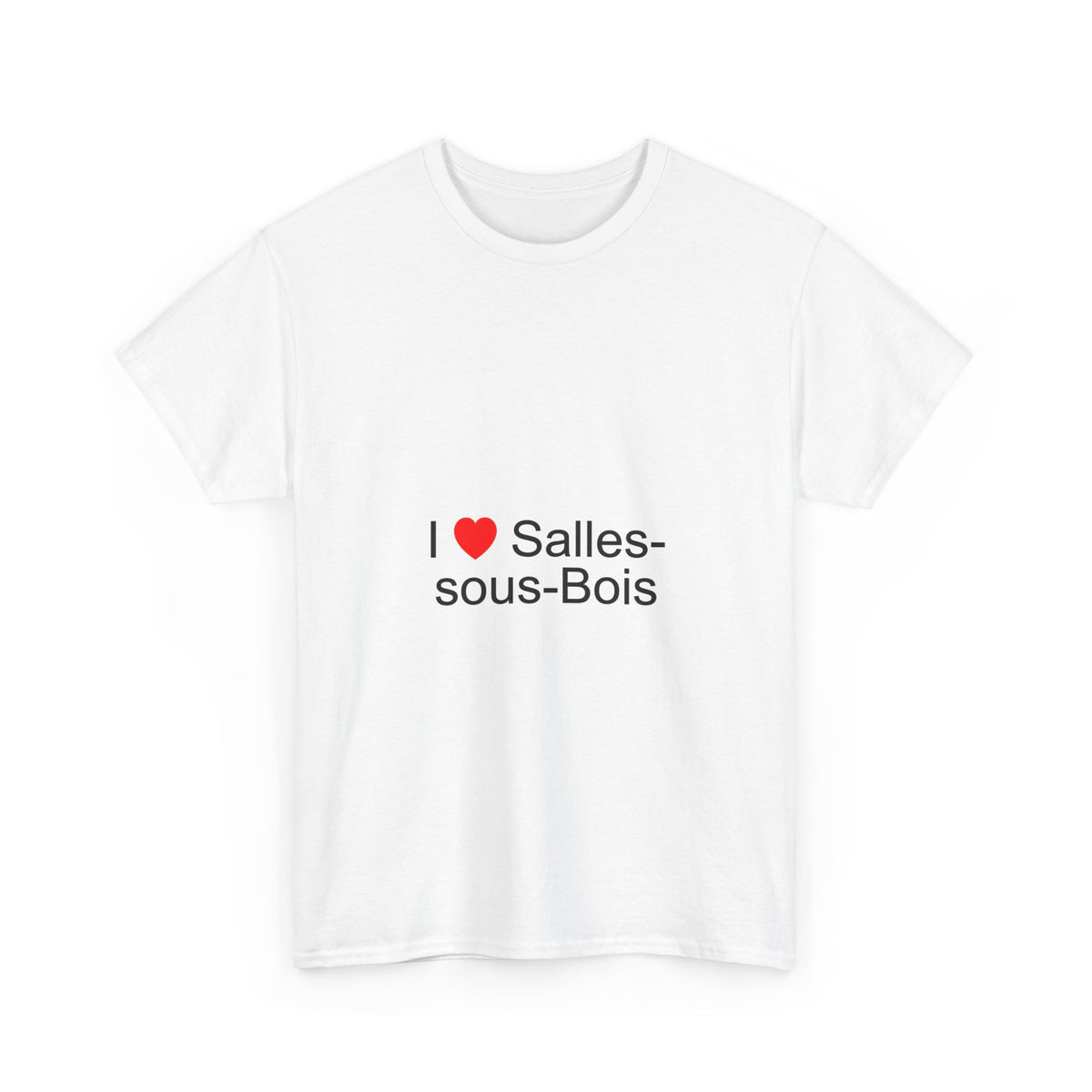 T-shirt I love salles-sous-bois