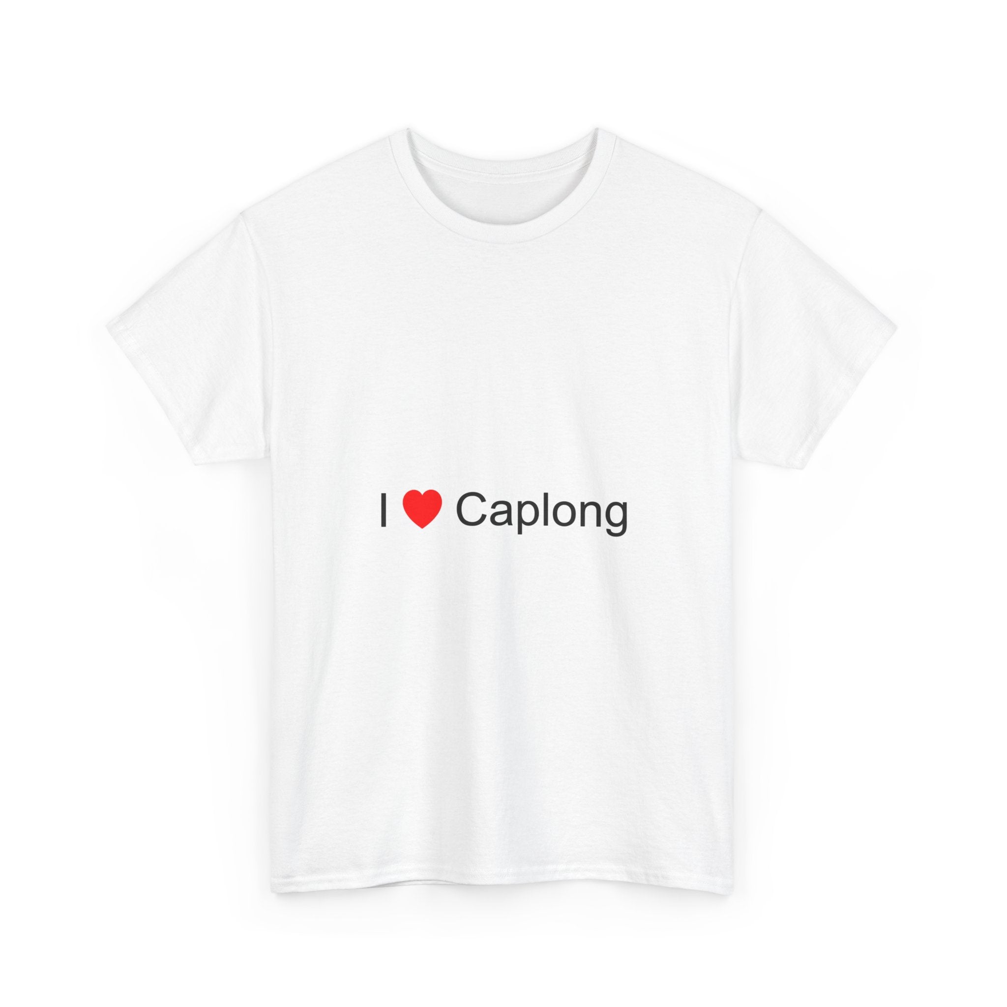 T-shirt I love caplong