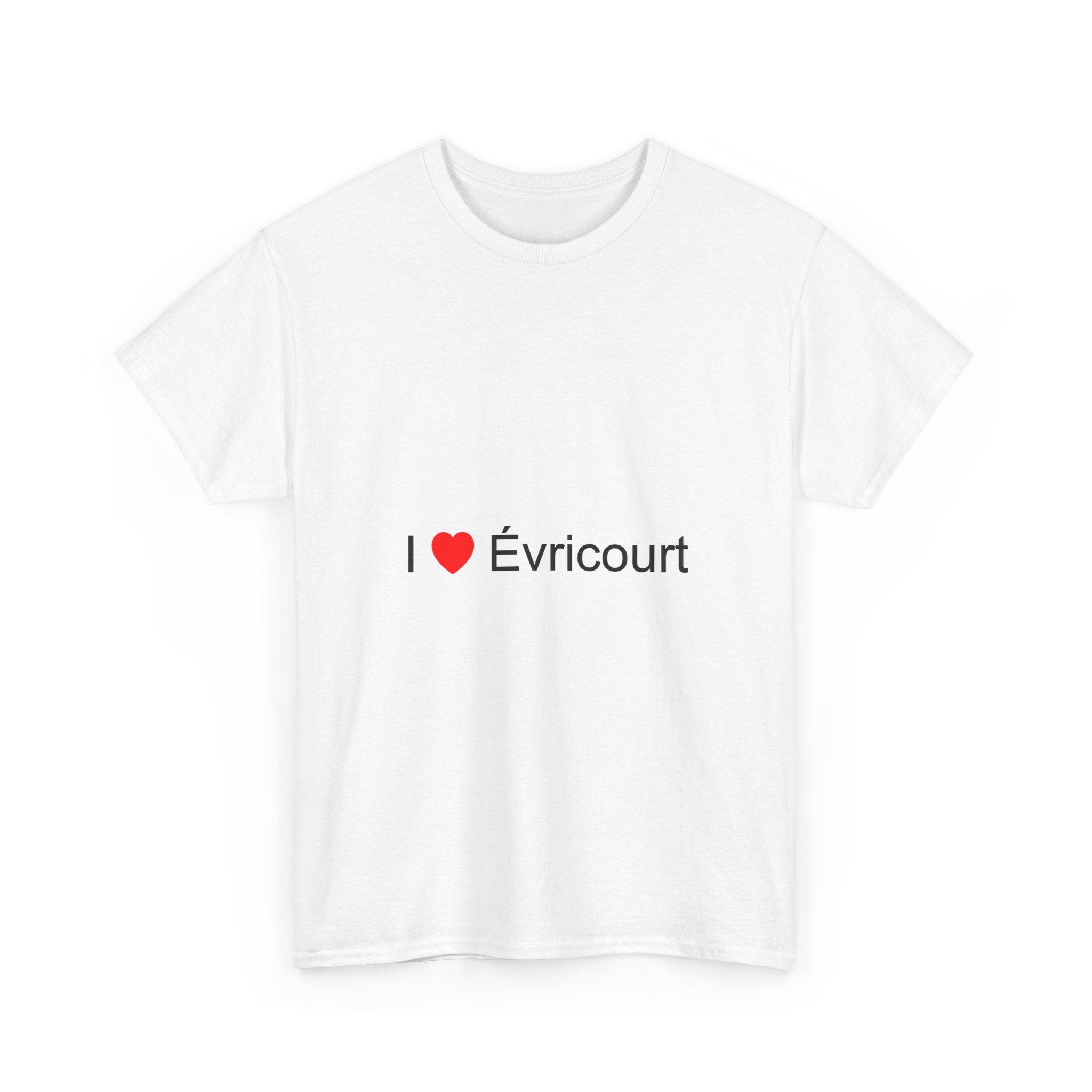 T-shirt I love évricourt