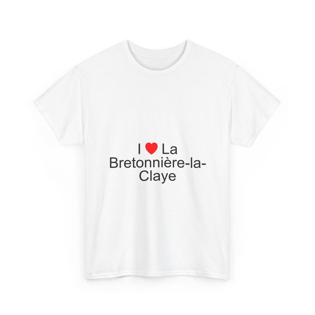 T-shirt I love la bretonnière-la-claye