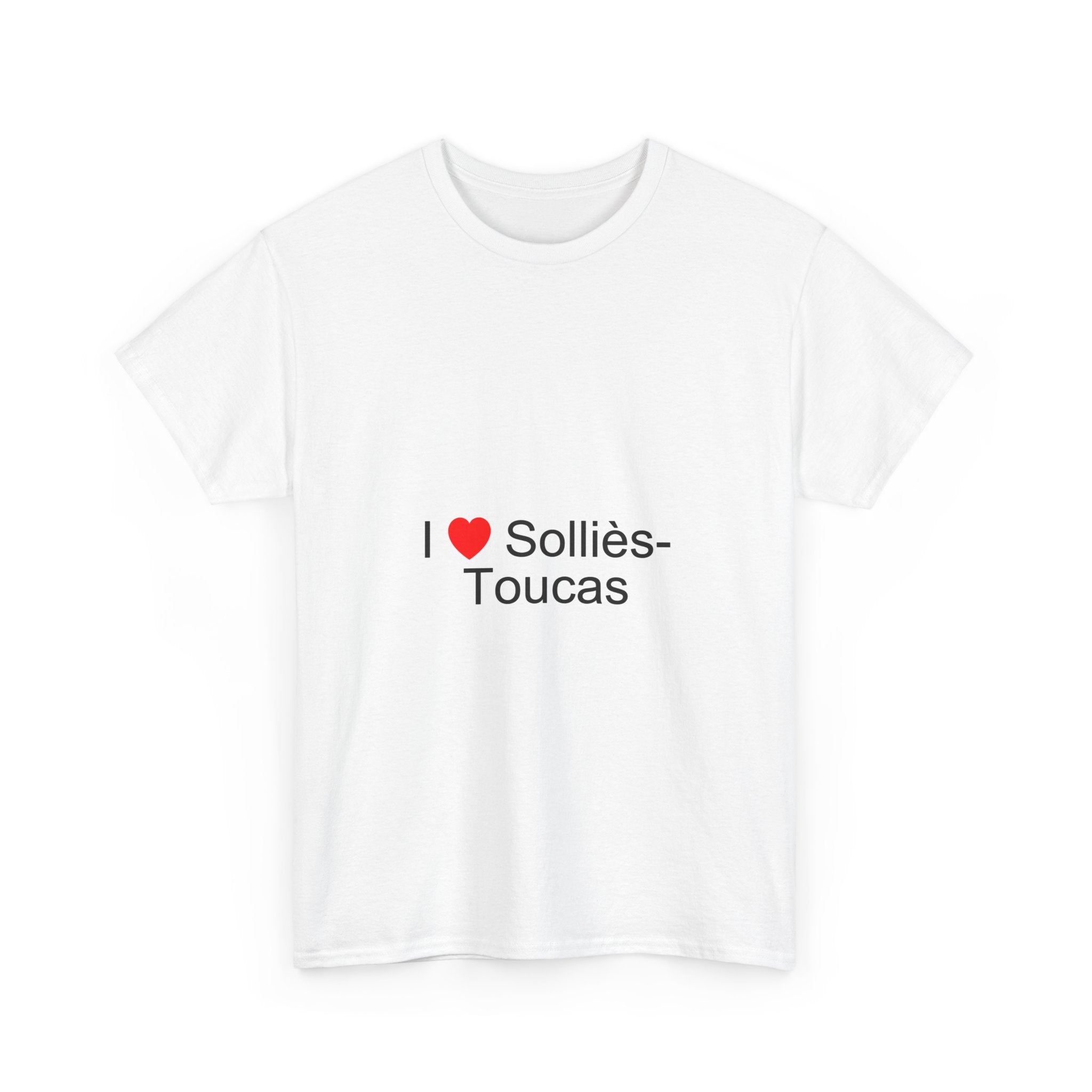 T-shirt I love solliès-toucas