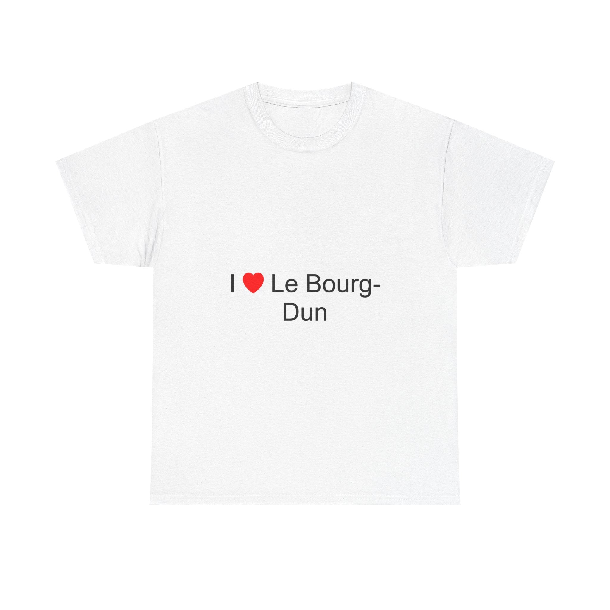 T-shirt I love le bourg-dun
