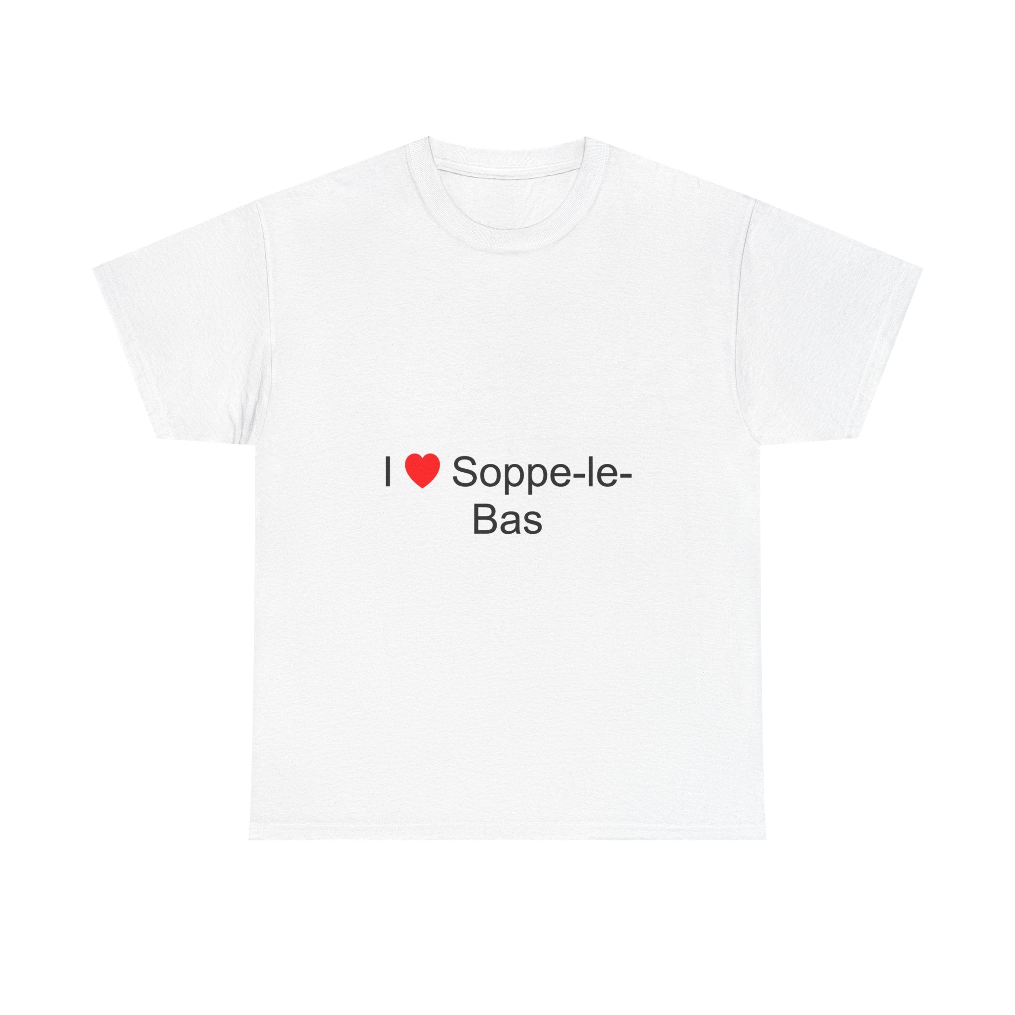 T-shirt I love soppe-le-bas