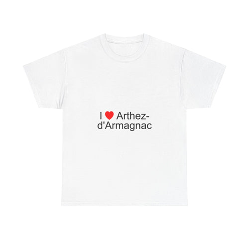T-shirt I love arthez-d'armagnac