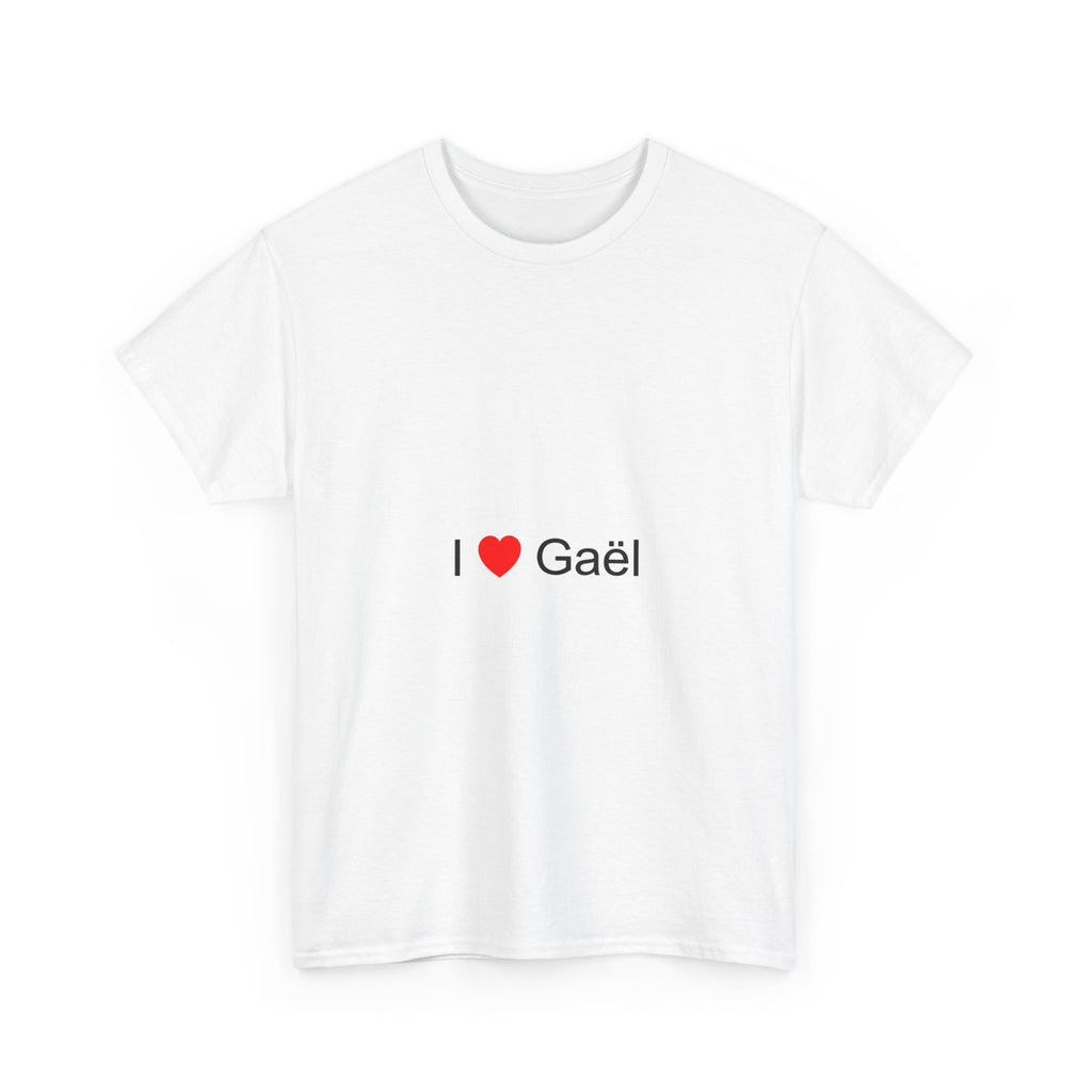 T-shirt I love gaël