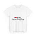T-shirt I love notre-dame-de-livoye