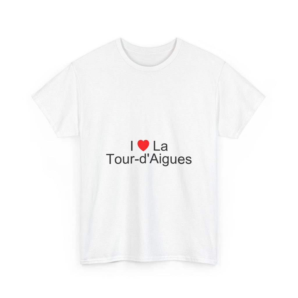 T-shirt I love la tour-d'aigues
