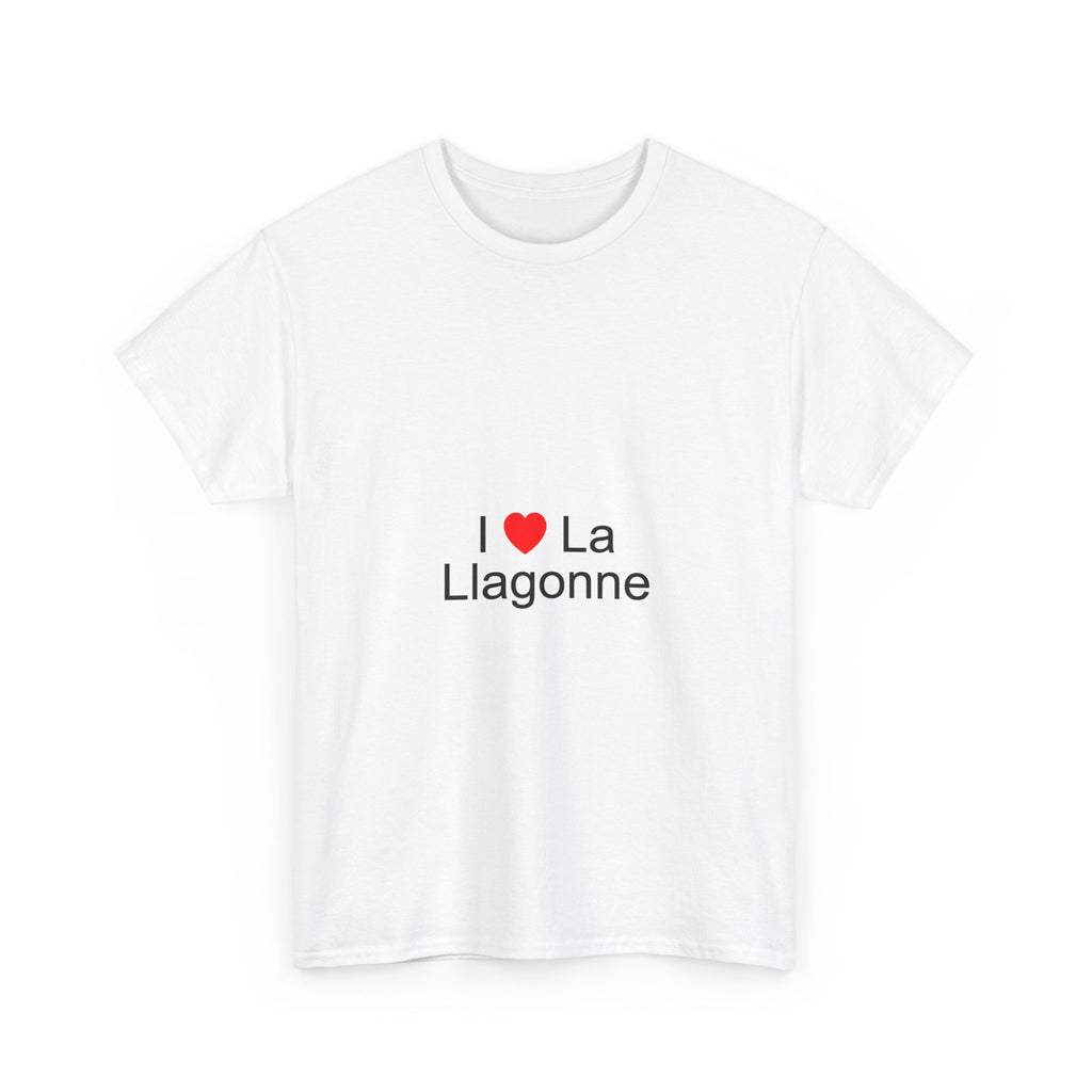 T-shirt I love la llagonne