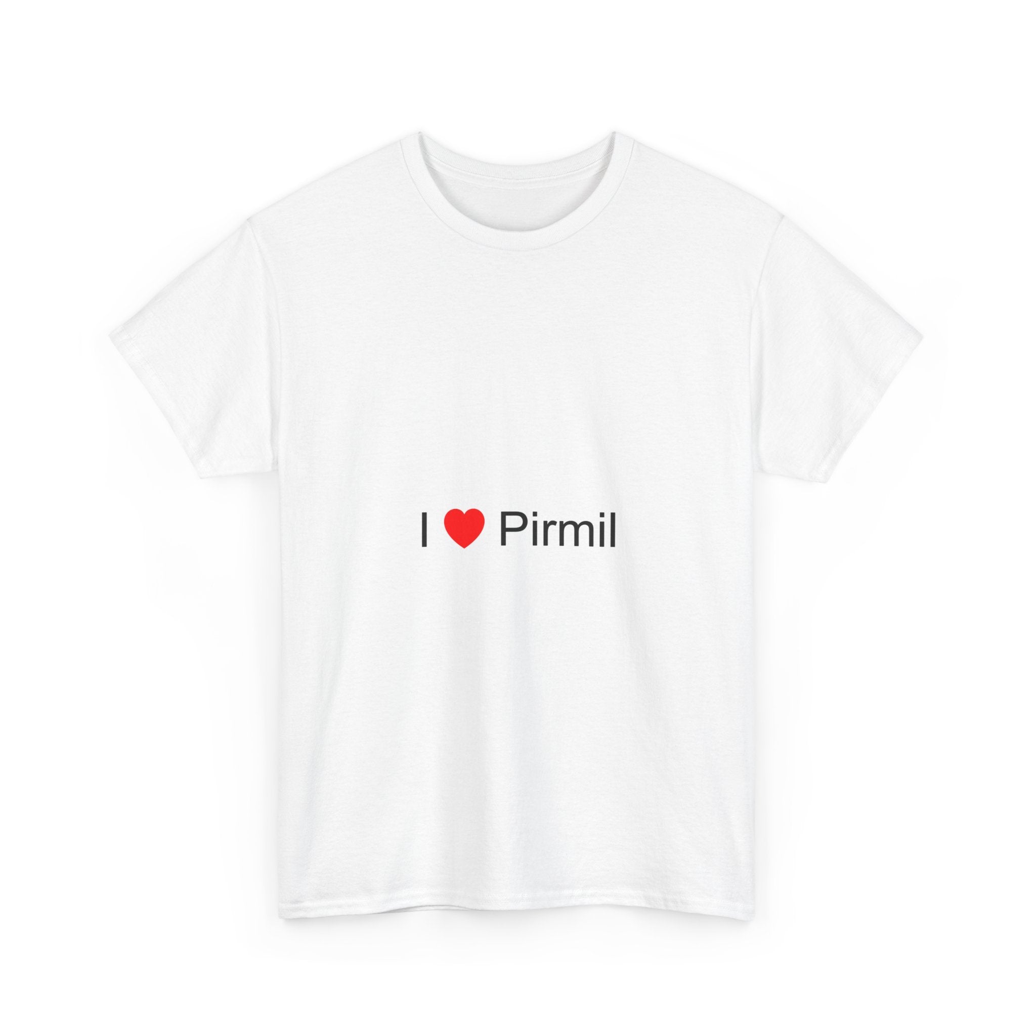 T-shirt I love pirmil