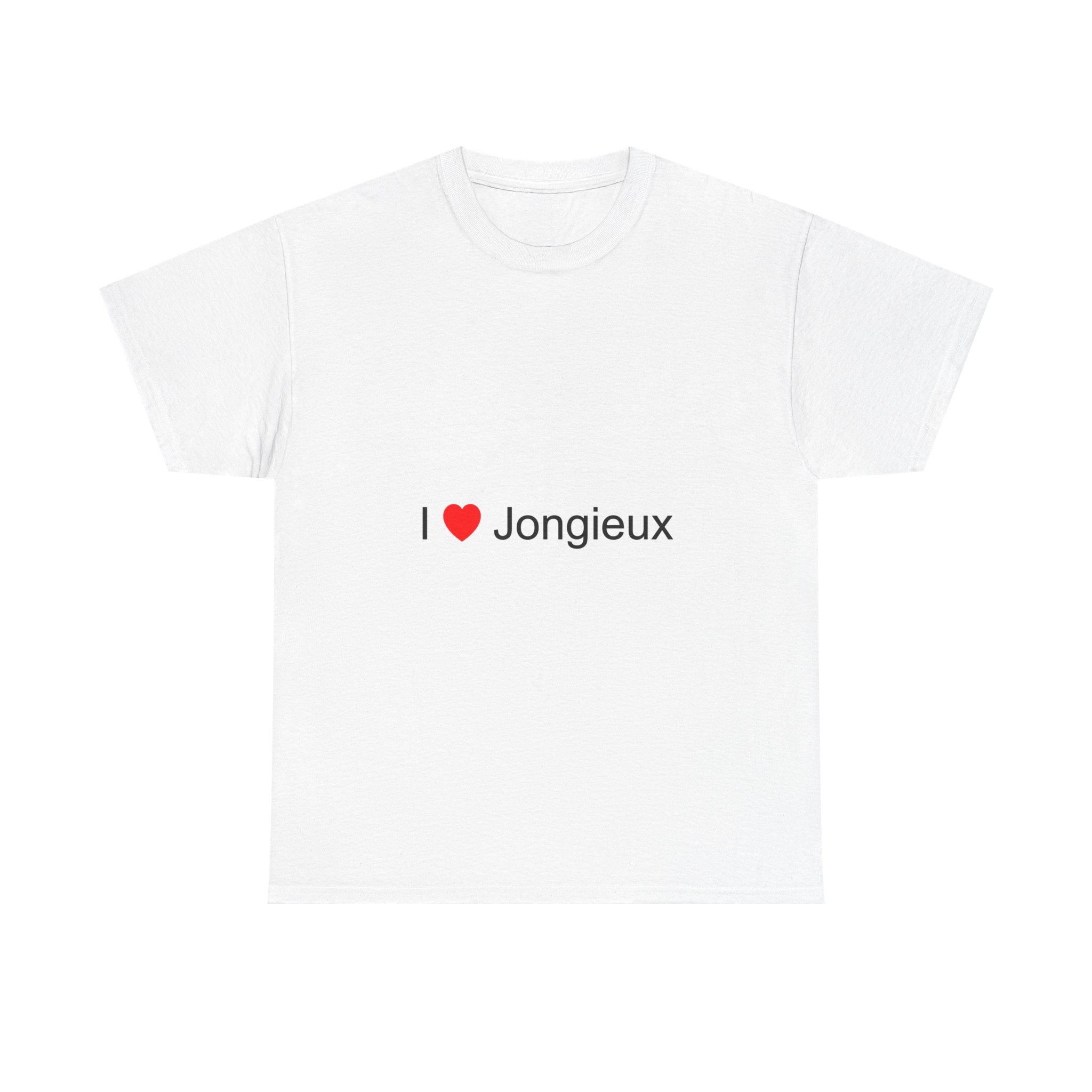 T-shirt I love jongieux