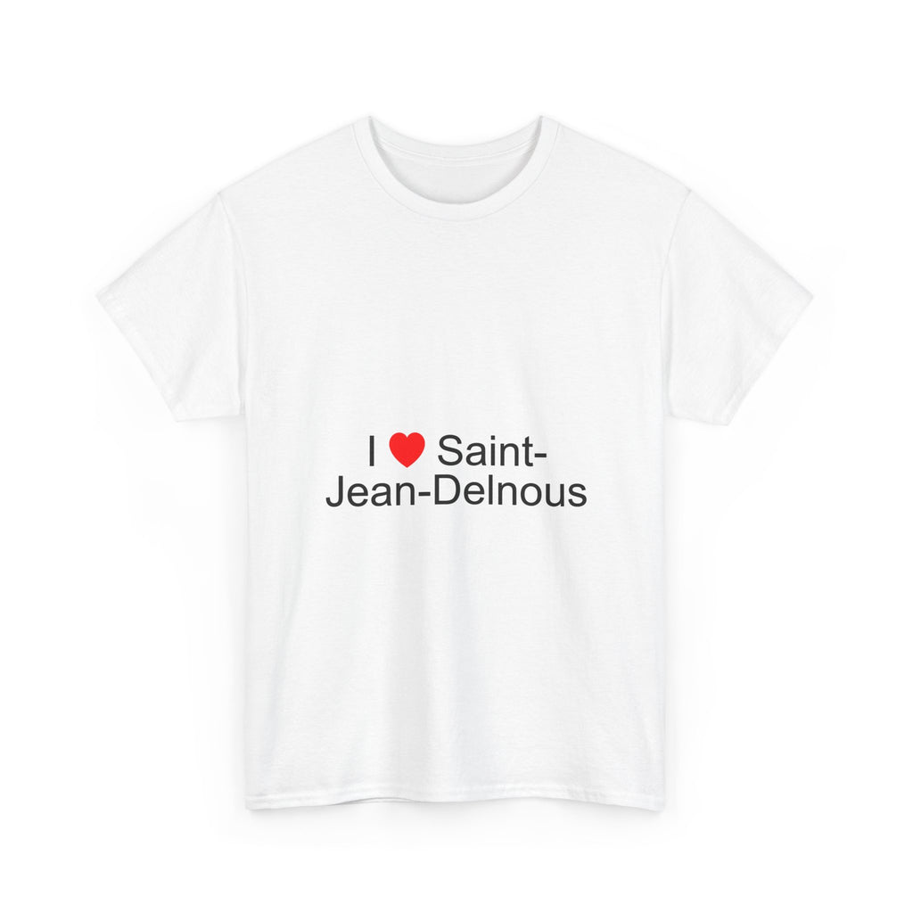 T-shirt I love saint-jean-delnous